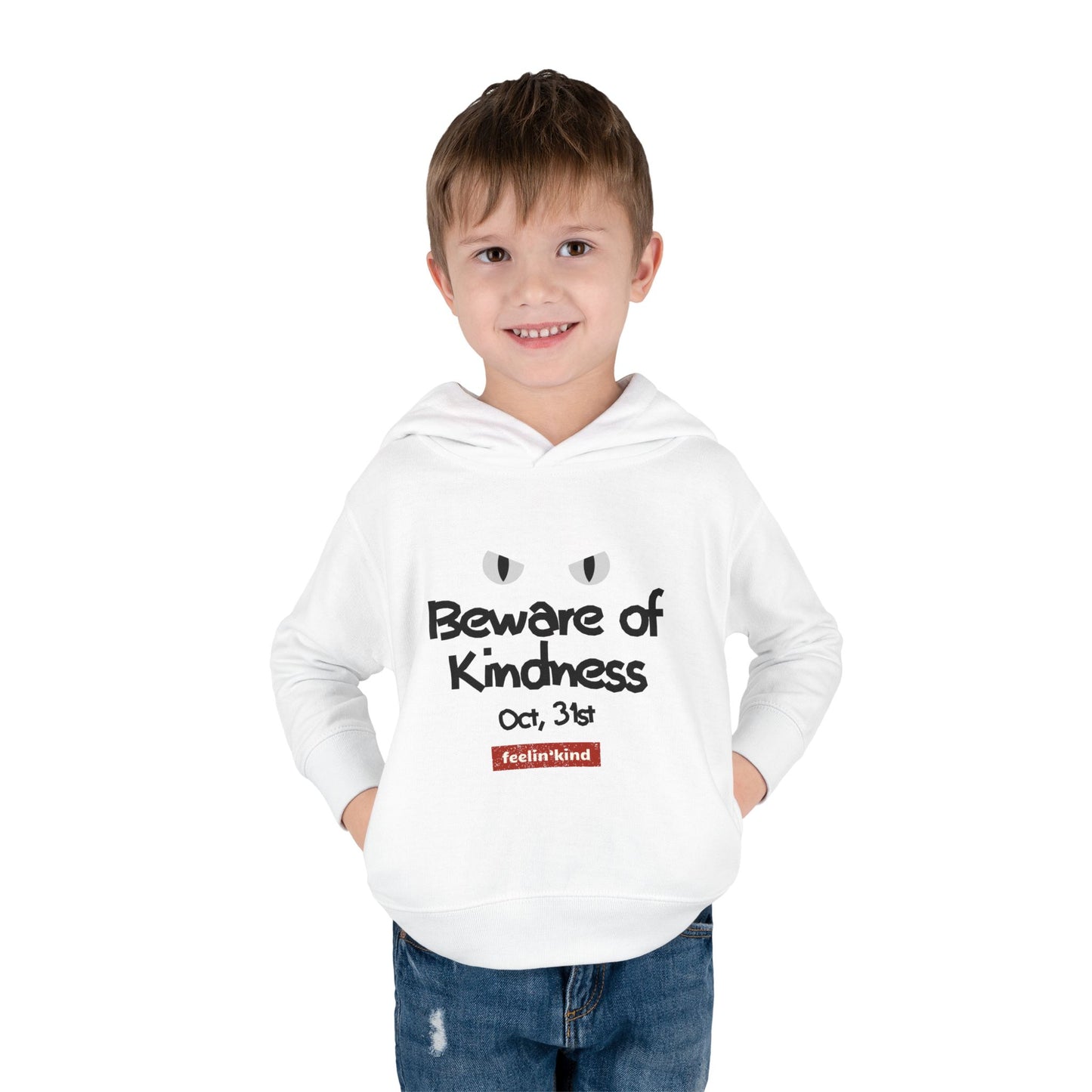 Beware of Kindness_Toddler Pullover Fleece Hoodie
