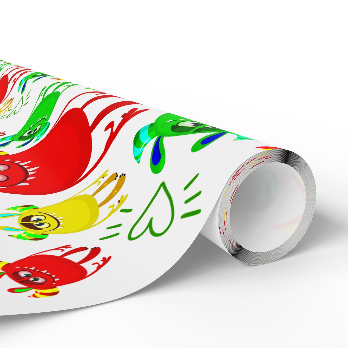 Kind Monster Celebration Gift Wrap – Fun, Colorful & Full of Joy