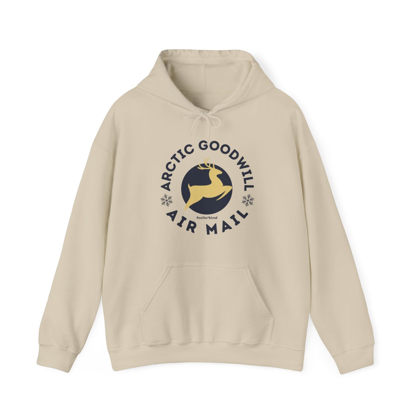 Arctic Goodwill hoodie featuring a cool design inspired by the spirit of goodwill, perfect for chilly days.