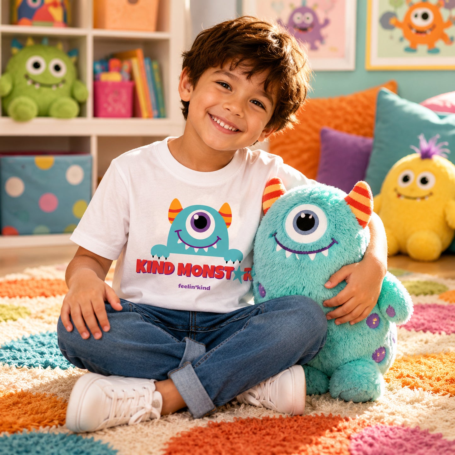 Kind Monst★r Kids Tee