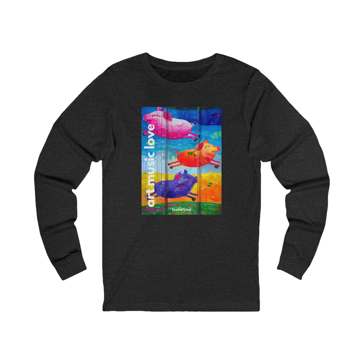 Flying Pigs Long Sleeve Tee