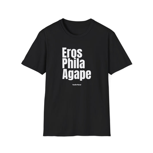 Eros Phila Agape Tee – The Three Dimensions of Love