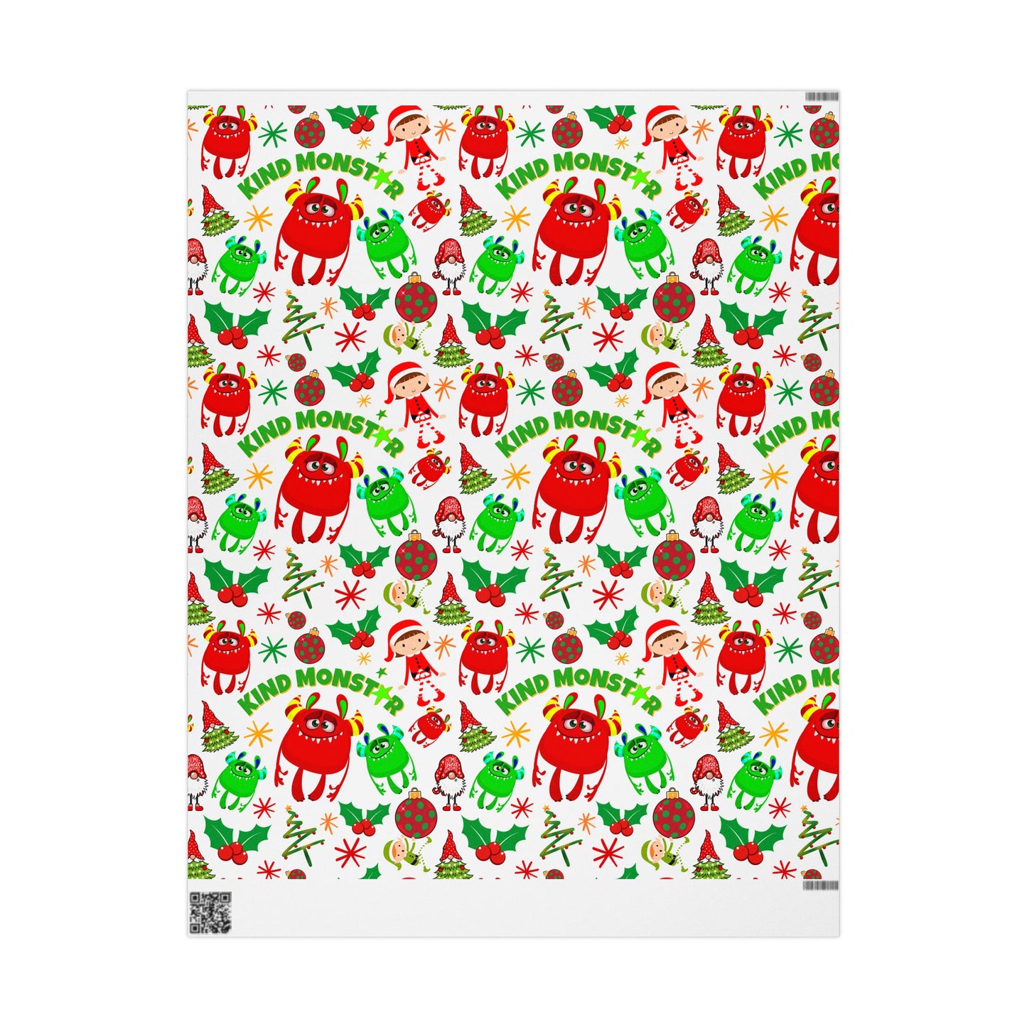 Kind Monstar Christmas Gift Wrap