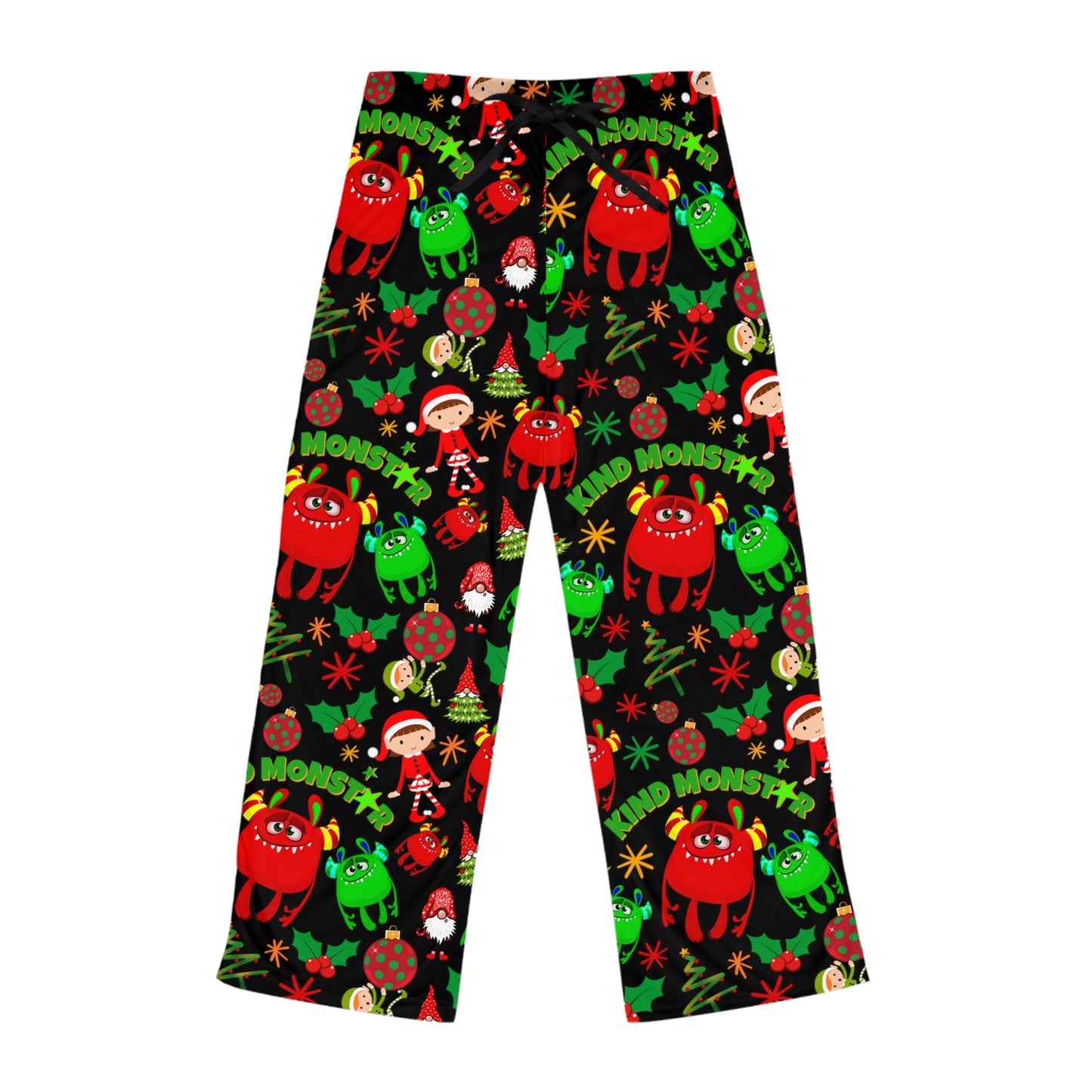 Kind Monstar Women's Pajama Pants - Black