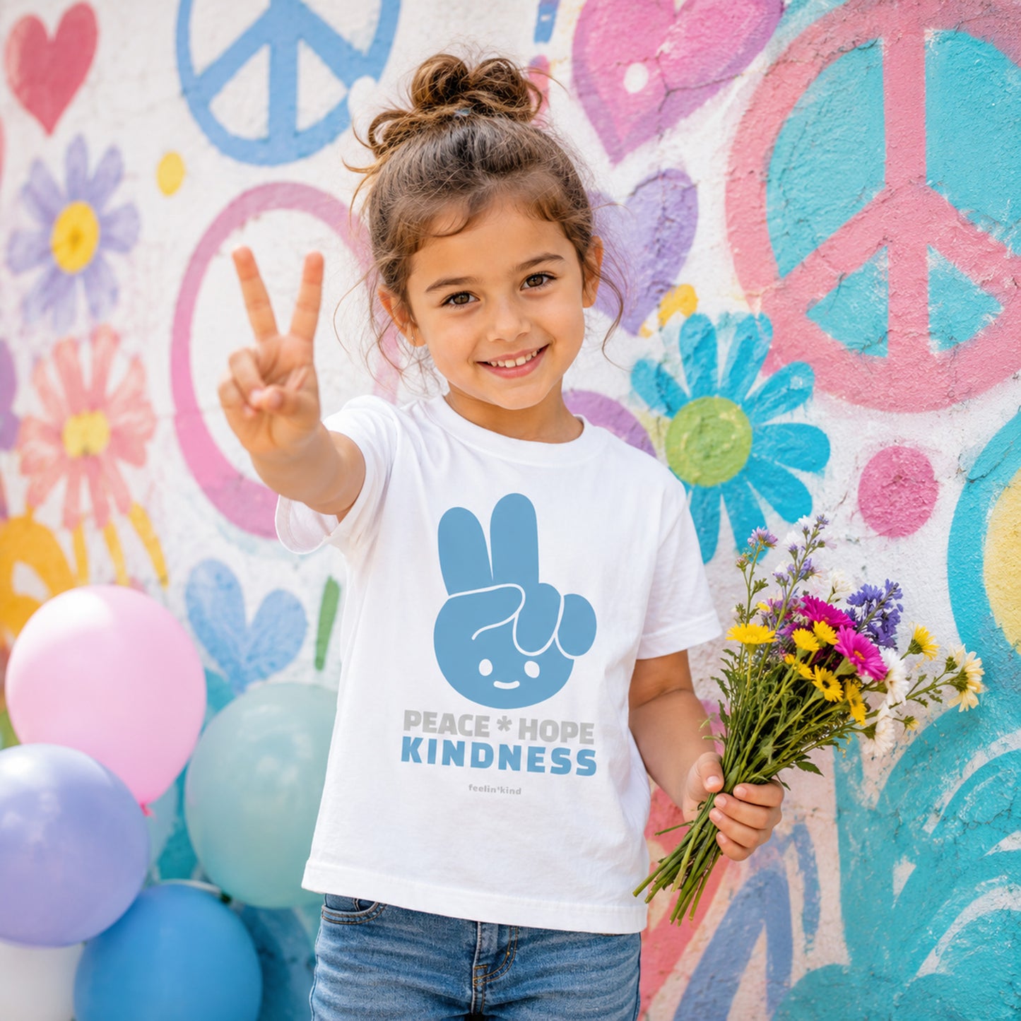 Peace Hope Kindness T-Shirt