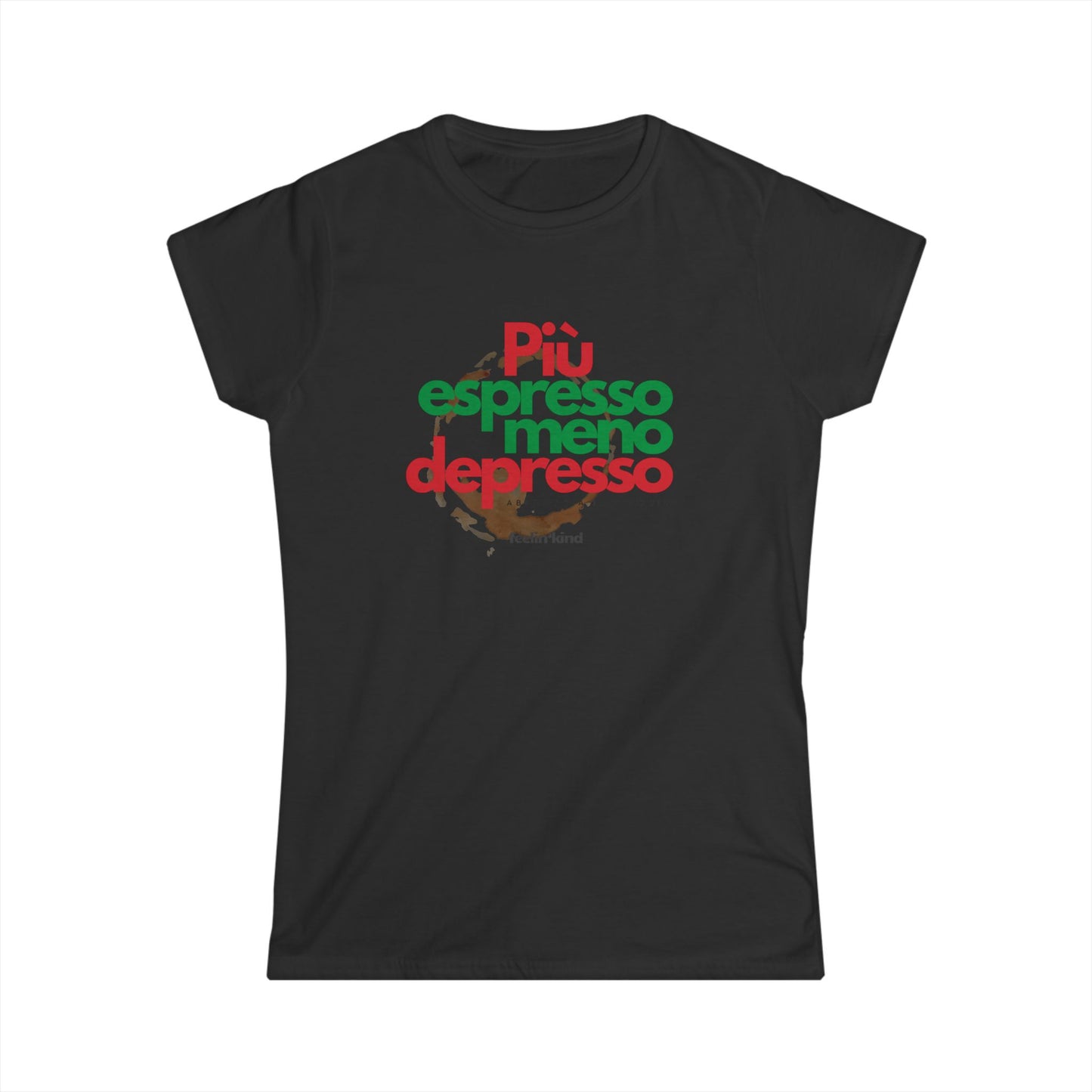 Più Espresso Meno Depresso Tee – Italian Colors