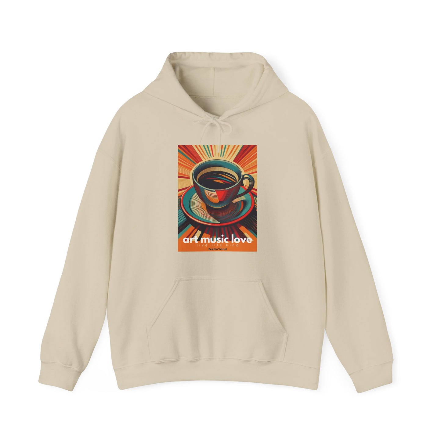 Art Music Love Coffee Vibes Hoodie