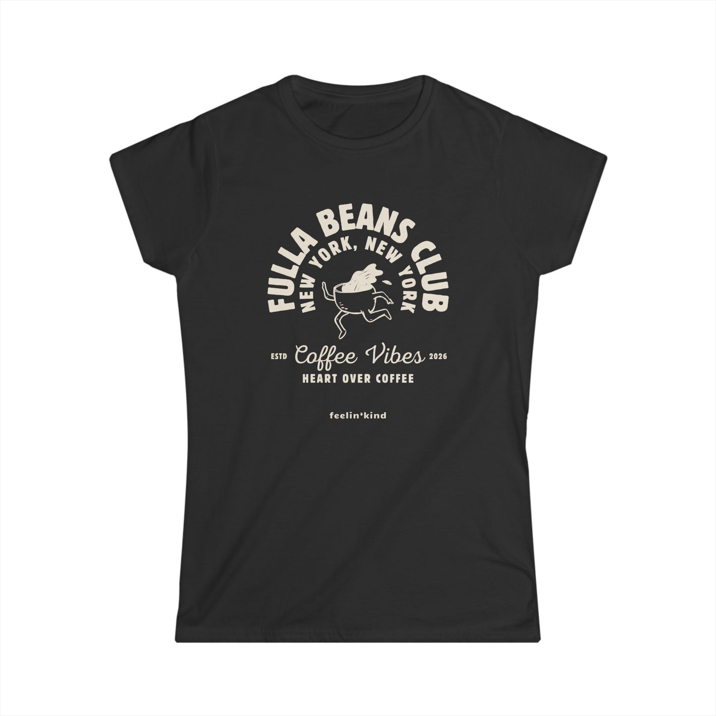 Fulla Beans Club Coffee Vibes T-Shirt