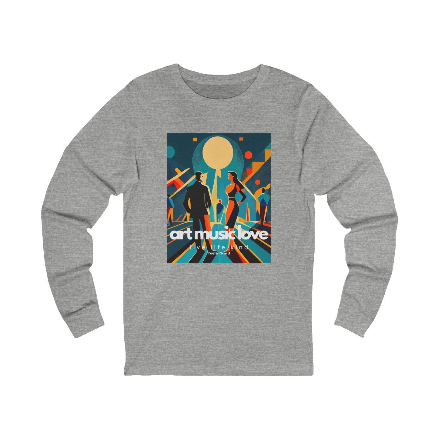 Art Music Love Long Sleeve Tee