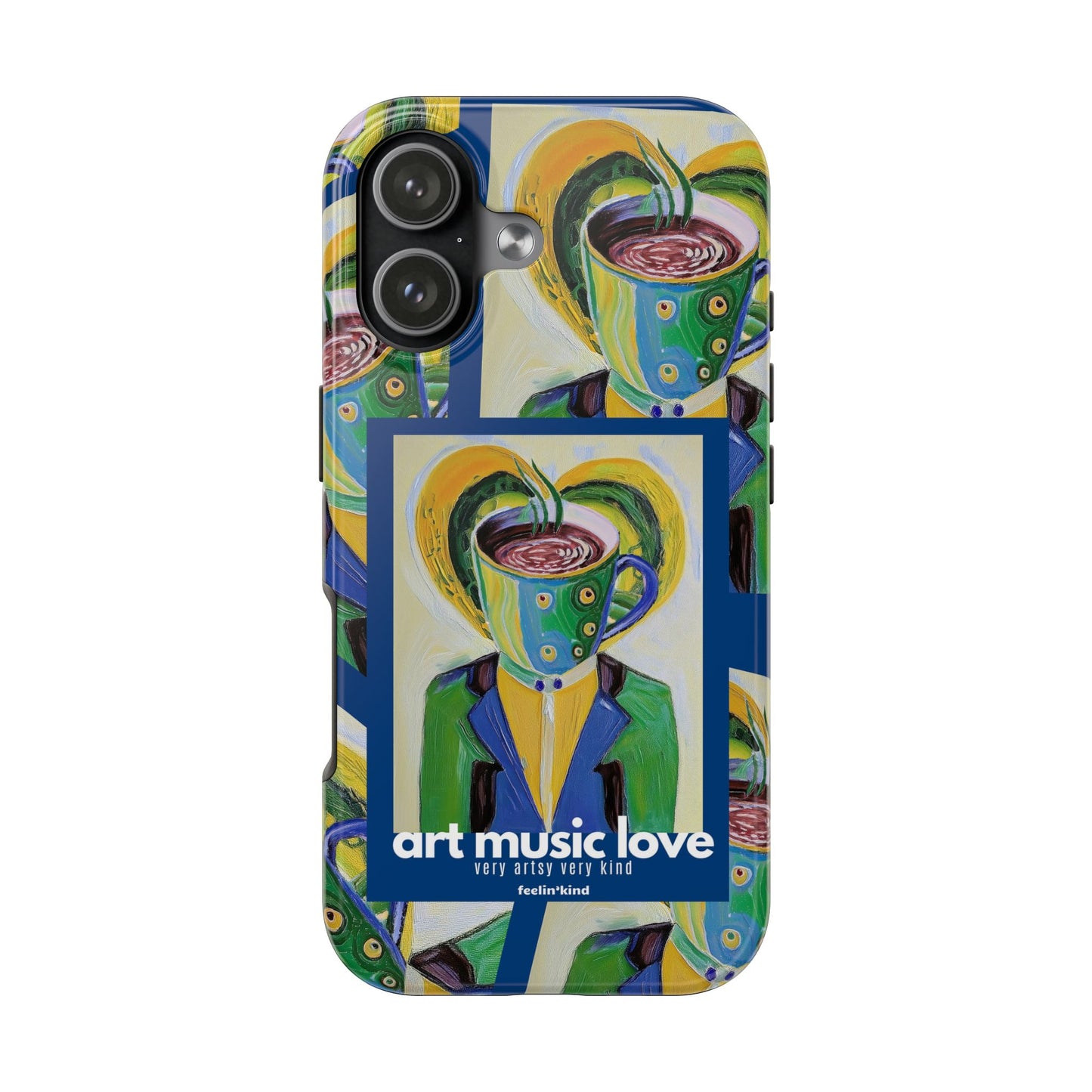 Coffee Head – Art Music Love Phone Case