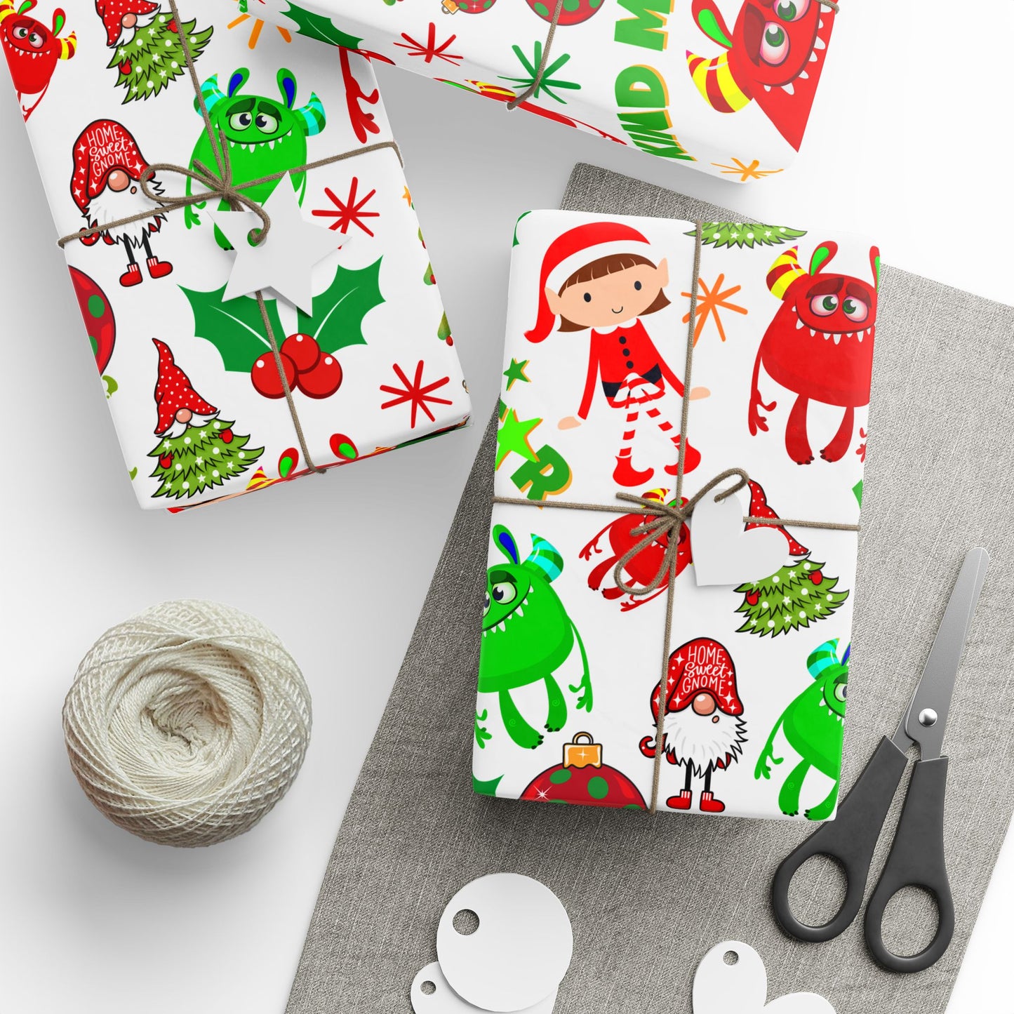 Kind Monstar Christmas Gift Wrap