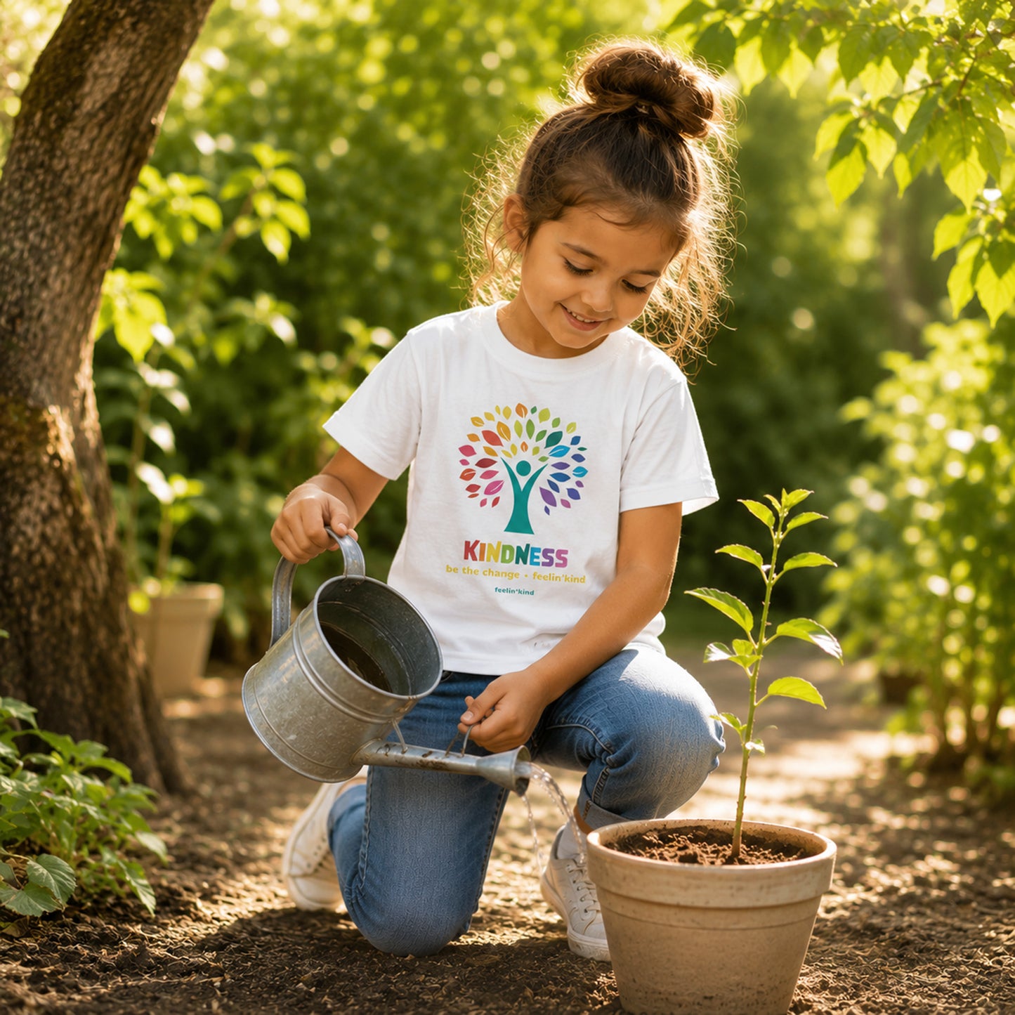 Kindness Tree – Be the Change T-Shirt