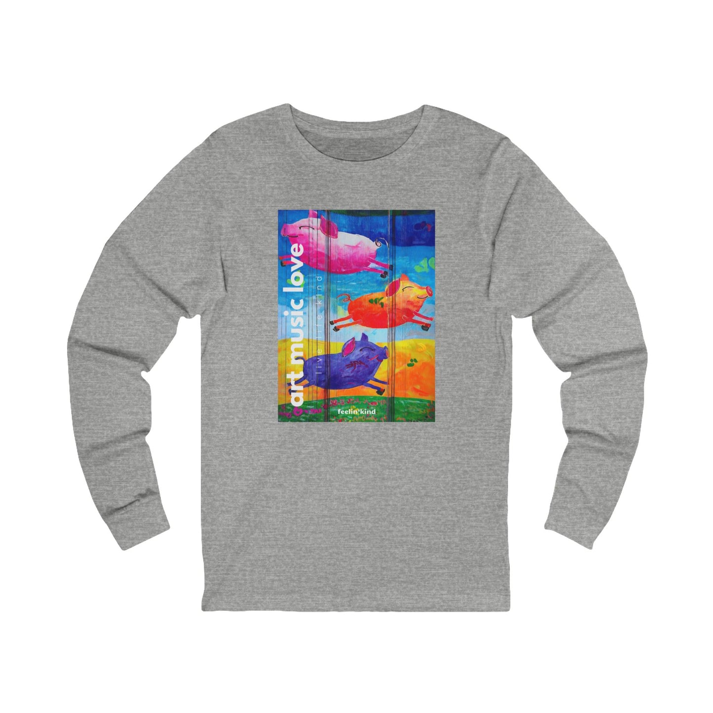 Flying Pigs Long Sleeve Tee