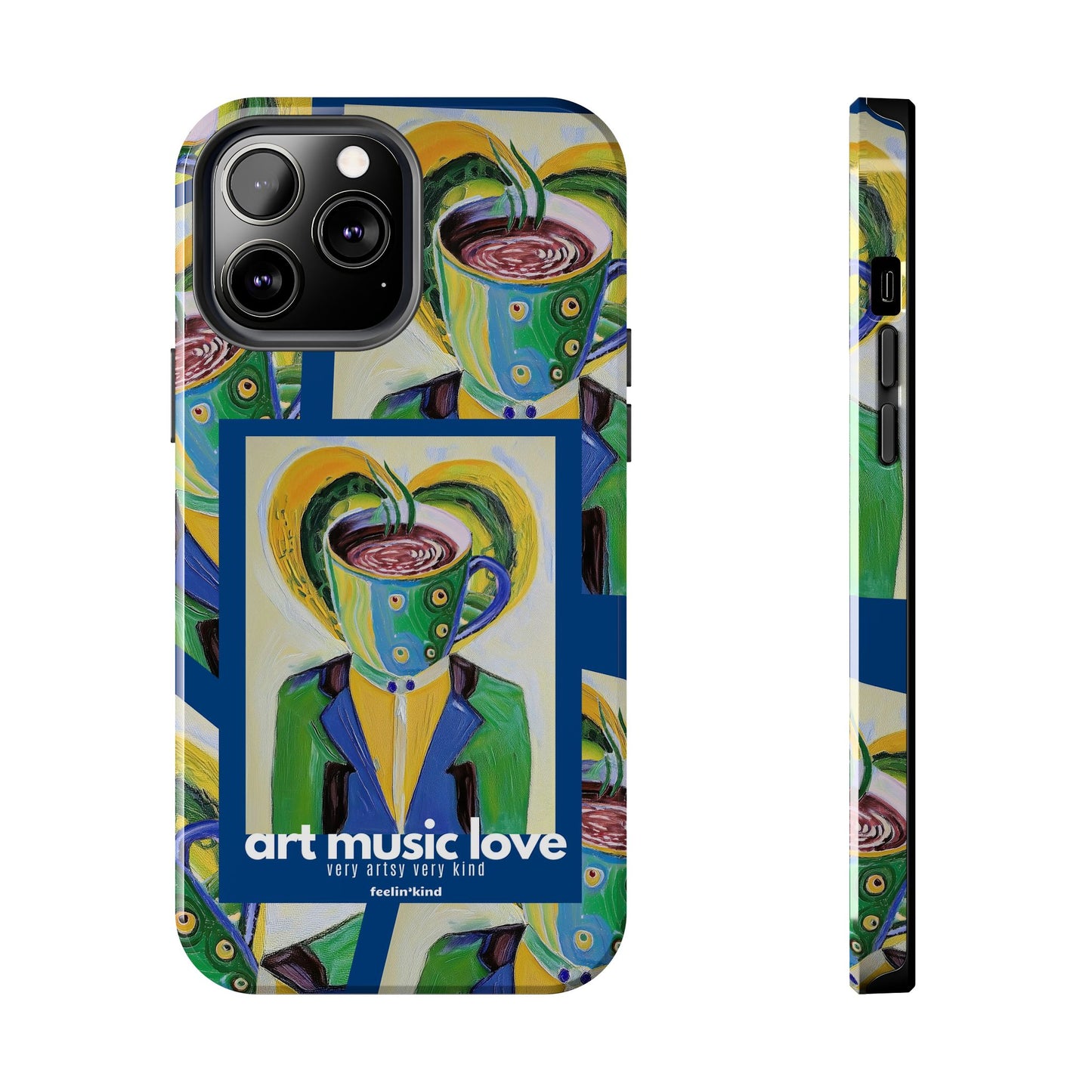 Coffee Head – Art Music Love Phone Case