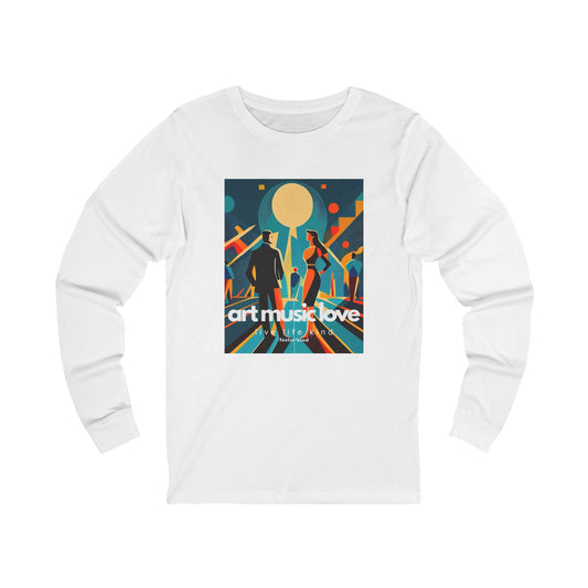 Art Music Love Long Sleeve Tee