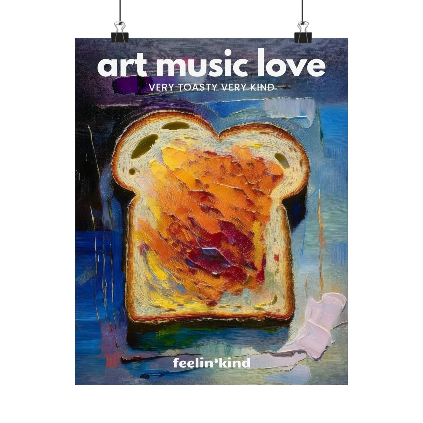 Art Music Love – Very Toasty Poster