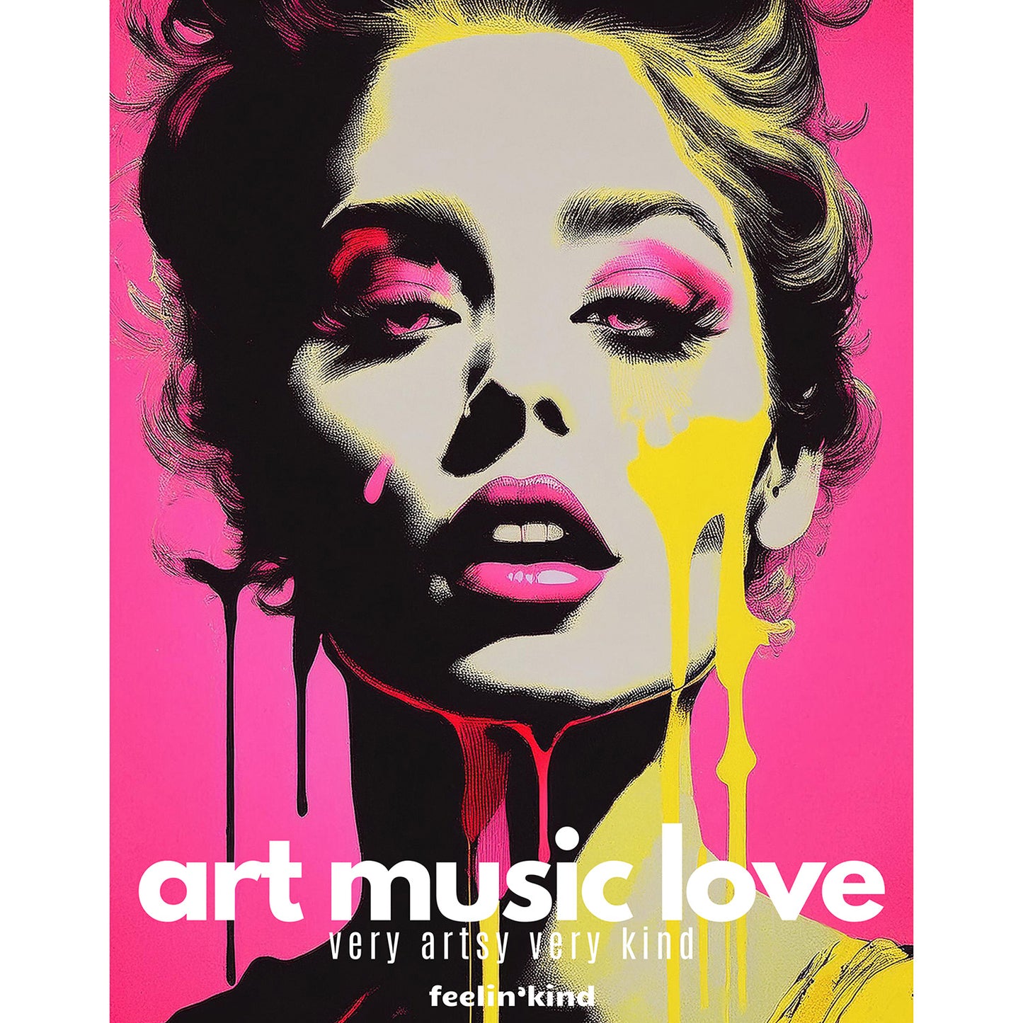 Art Music Love – Electric Muse Pop Art Poster