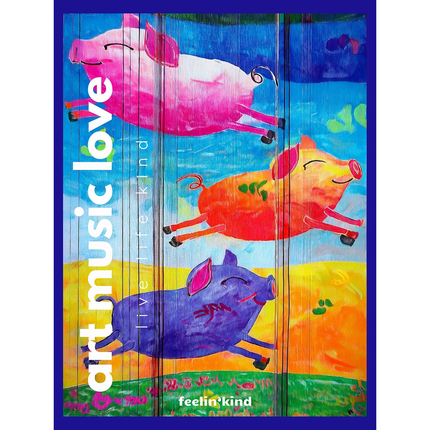 Art Music Love – Flying Pigs Poster