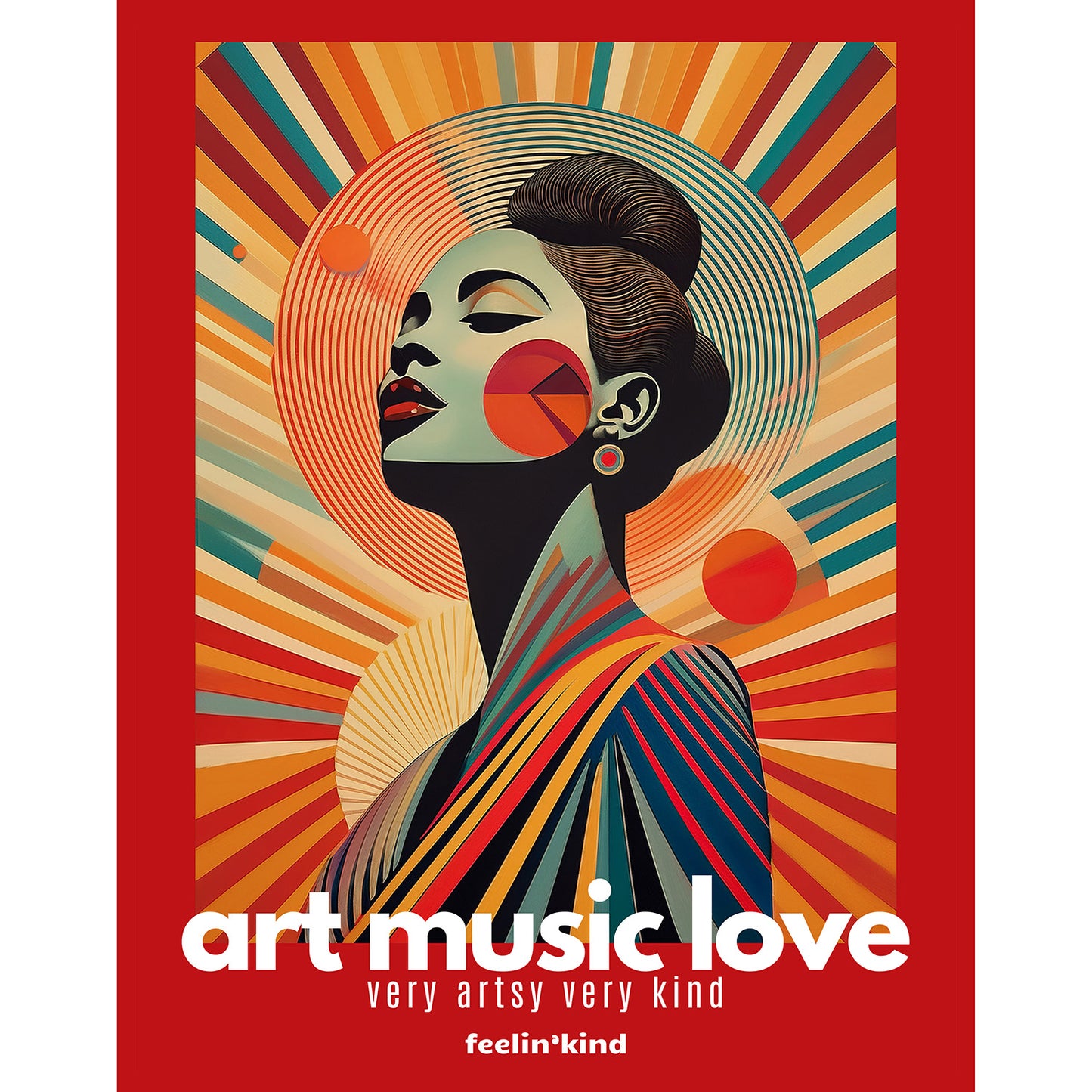 Art Music Love – Radiant Goddess Poster