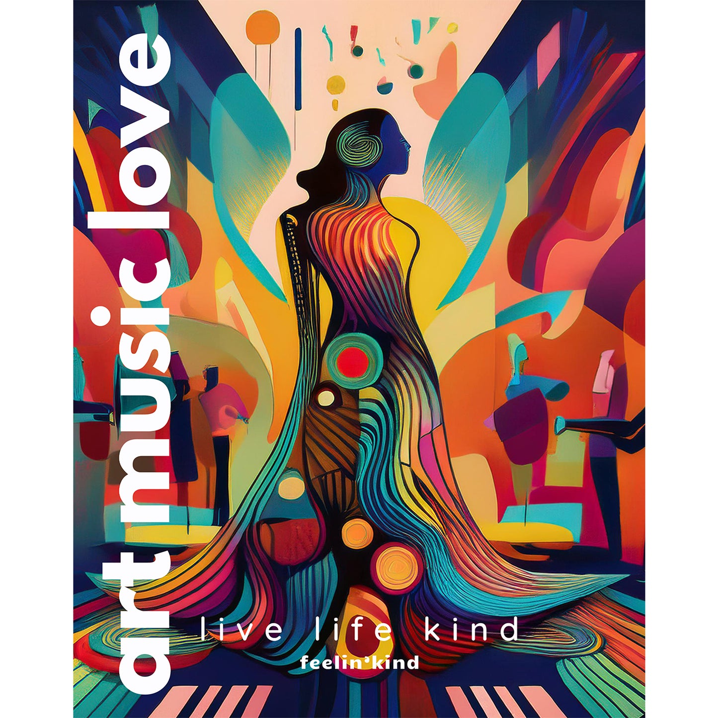 Art Music Love – Socially Kind Poster