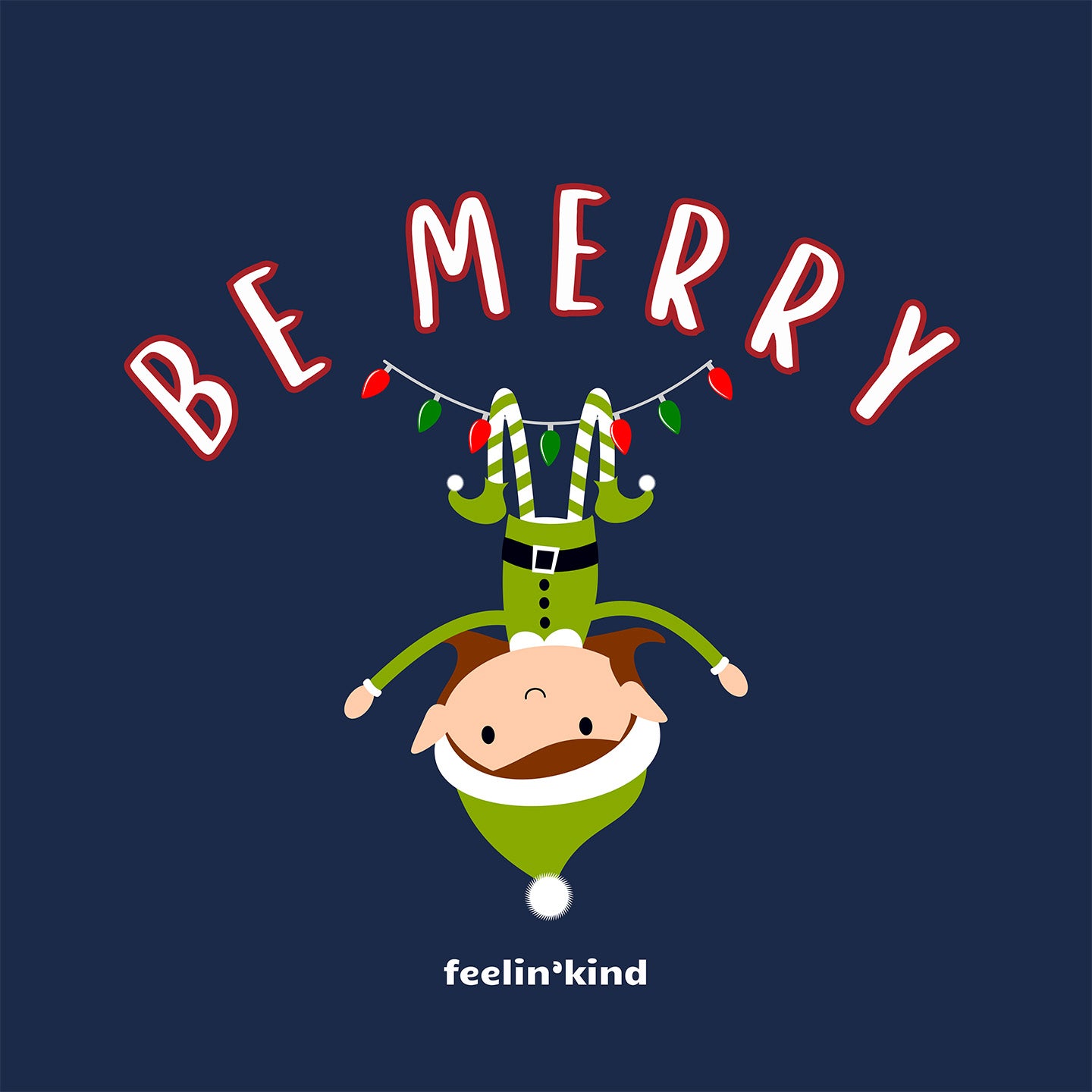 Be Merry Elf Tee (Youth)