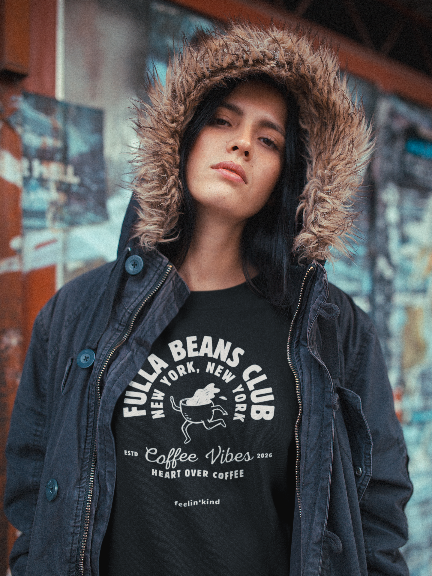 Fulla Beans Club Coffee Vibes T-Shirt