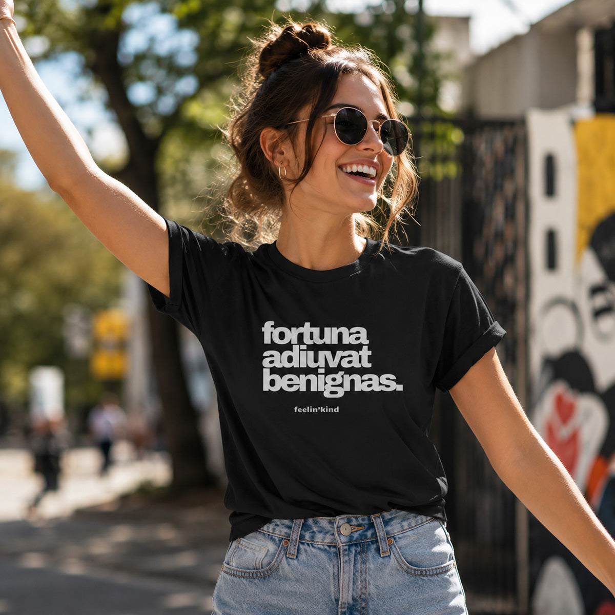 Fortune Favors the Kind Women's Tee