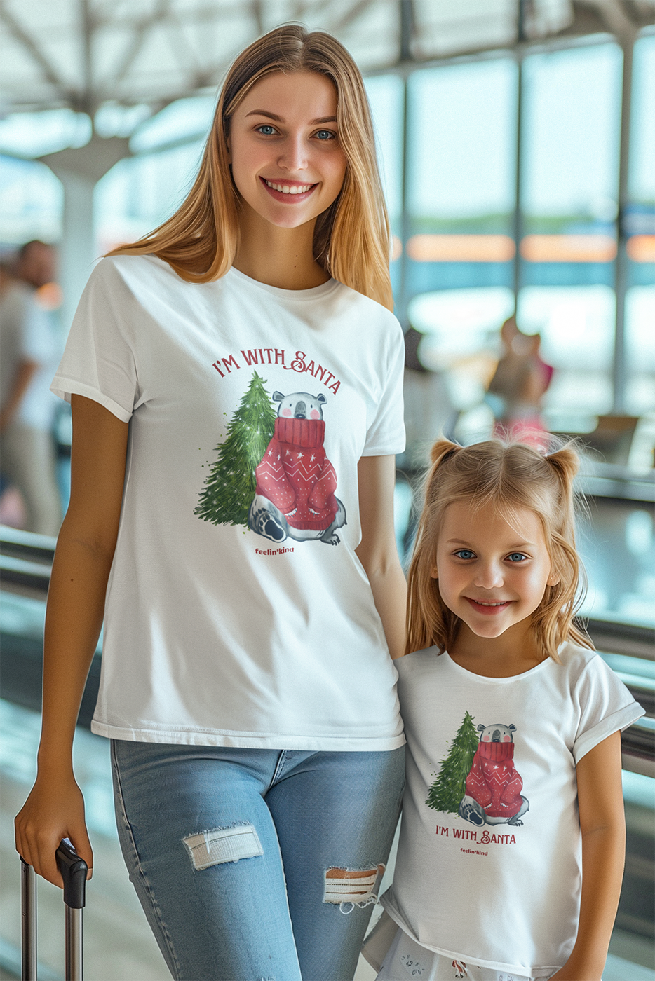 I'm with Santa T-Shirt