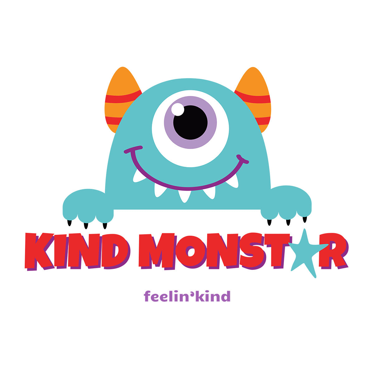 Kind Monst★r Kids Tee