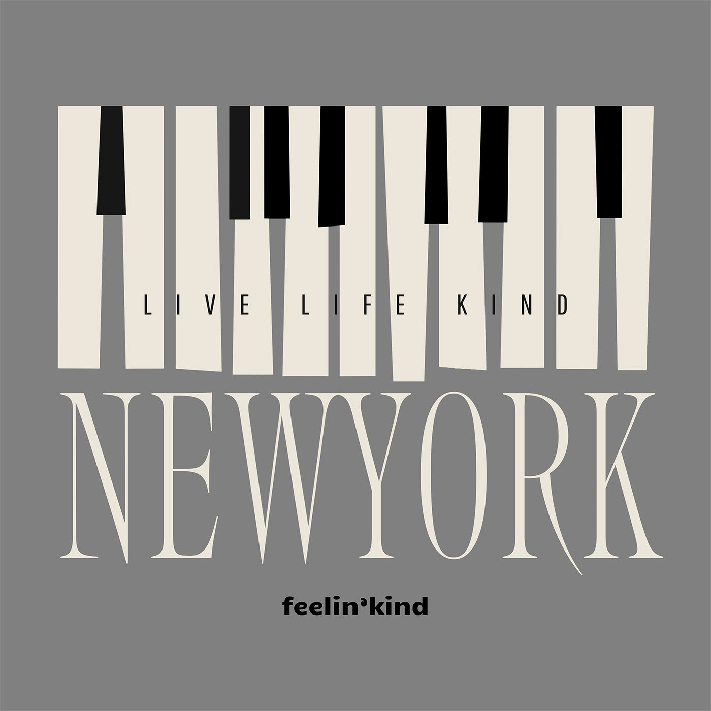 Live Life Kind NYC | Piano Tee