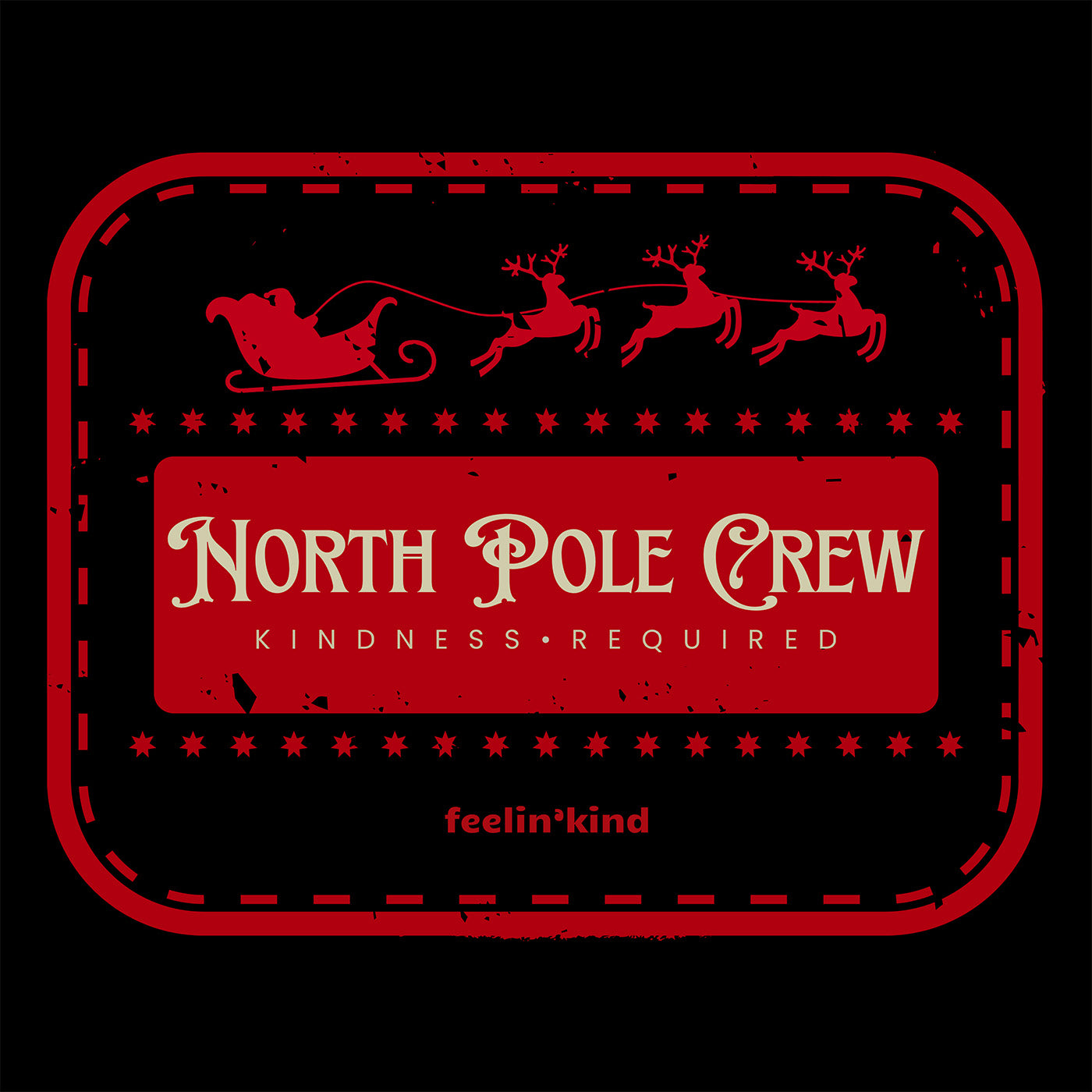 North Pole Crew Retro Women's Tee