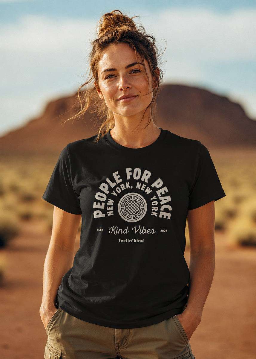 People for Peace Tee – Kind Vibes Collection