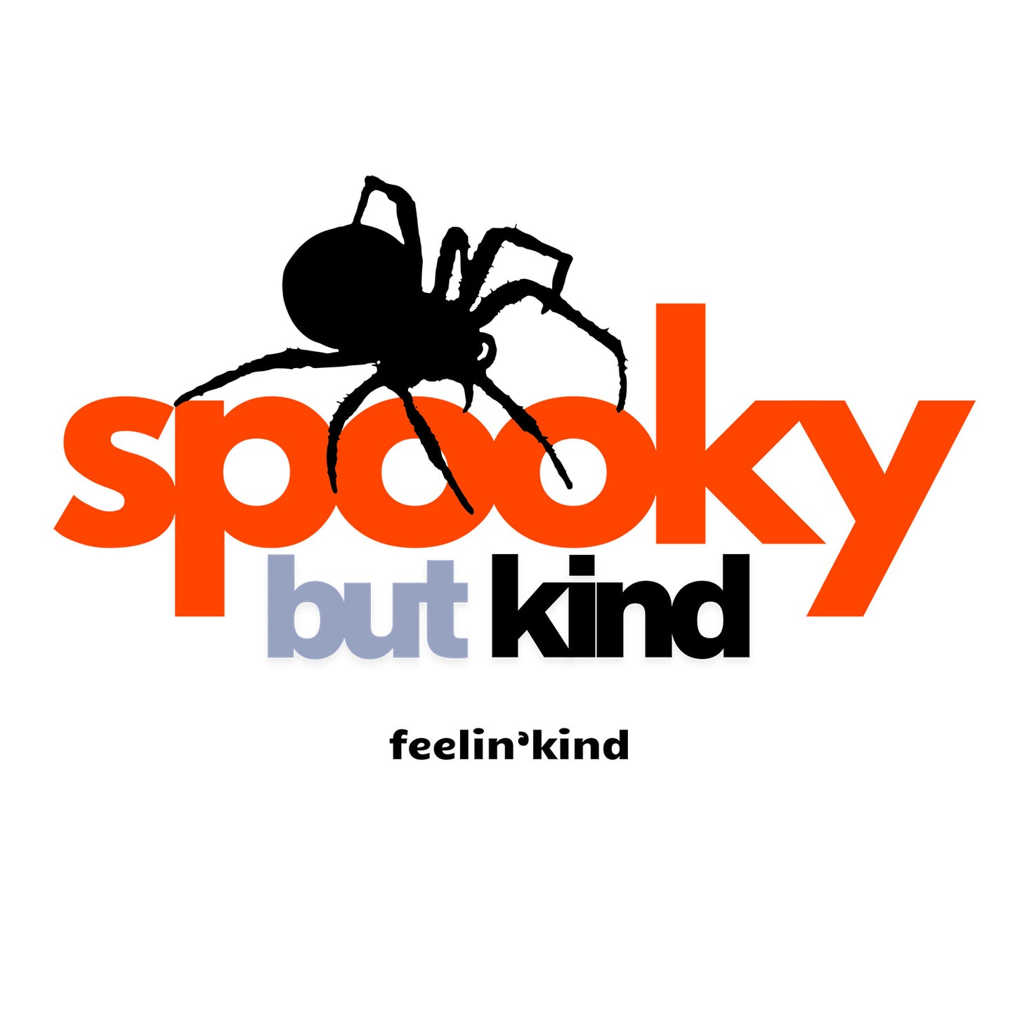Spooky But Kind, Organic Cotton Long Sleeve Onesie,