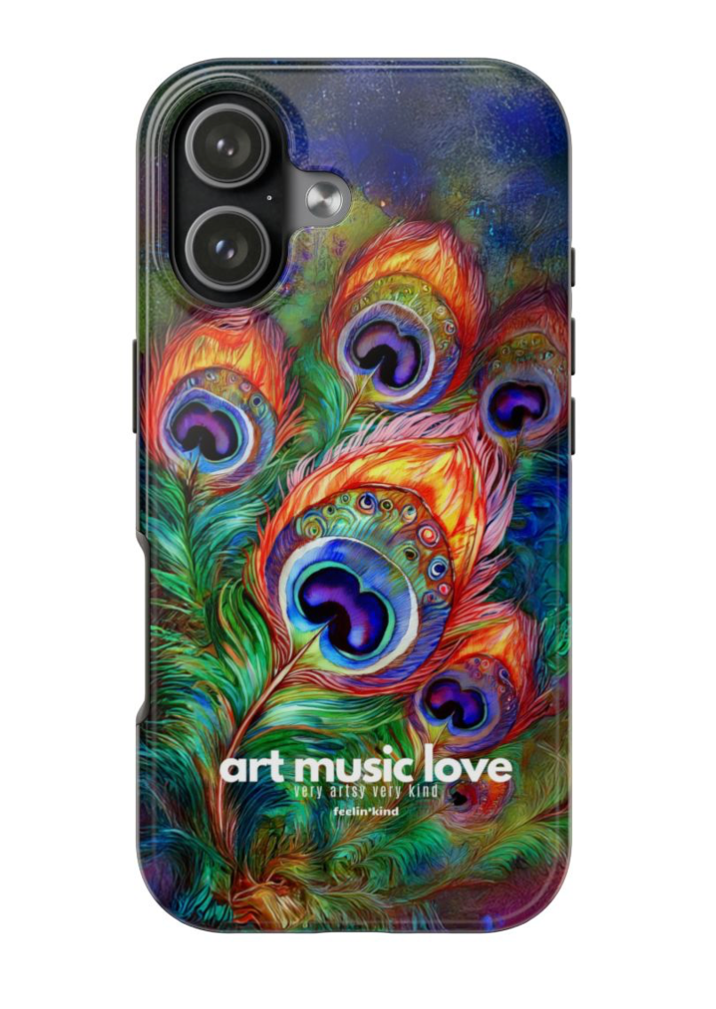 Art Music Love – Peacock Dream Phone Case