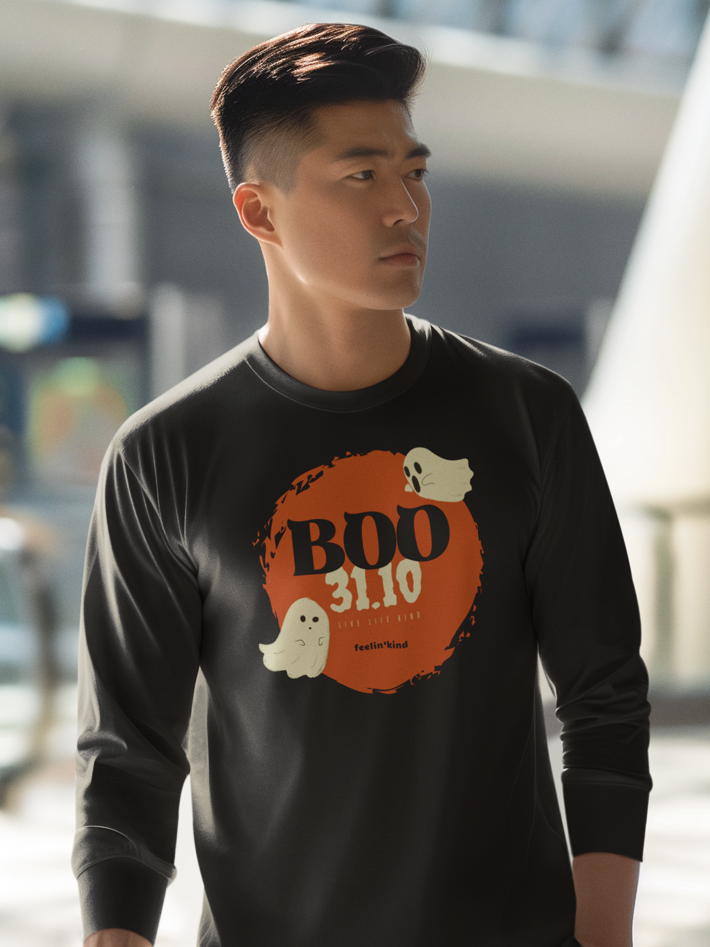 Kind Ghosts Long Sleeve T-Shirt